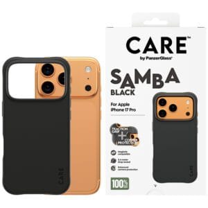 CARE by PanzerGlass® Fashionable Case Samba Black iPhone 17 Pro