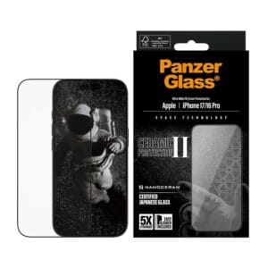 PanzerGlass Ceramic II Skærmbeskytter til iPhone 17 / iPhone 16 Pro