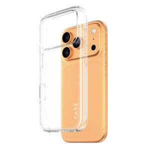 CARE by PanzerGlass Flagship Case Beskyttelsescover til iPhone 17 Pro Transparent