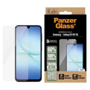 PanzerGlass Skærmbeskytter Transparent Samsung Galaxy A17, A17 5G