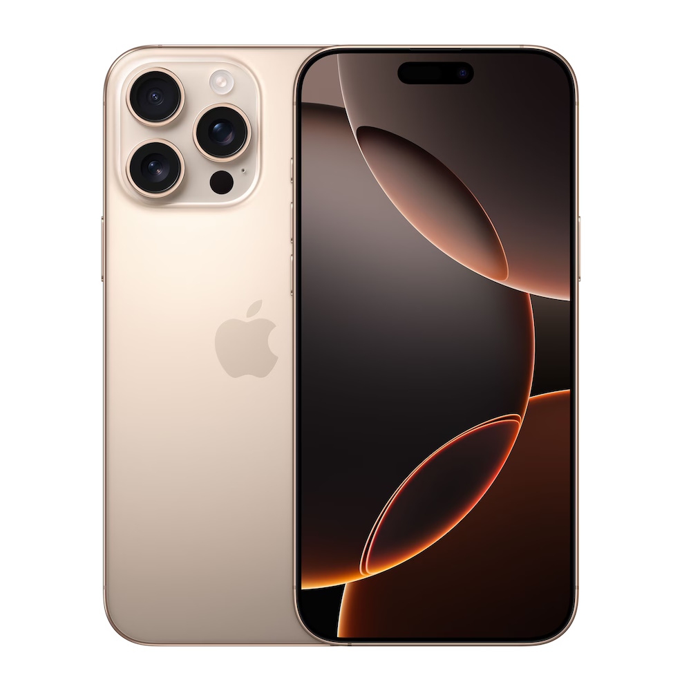 66e7ef3b6be84451691431 (1) Apple iPhone 16 Pro Max 6,9'' 256GB - Sandfarvet Titanium