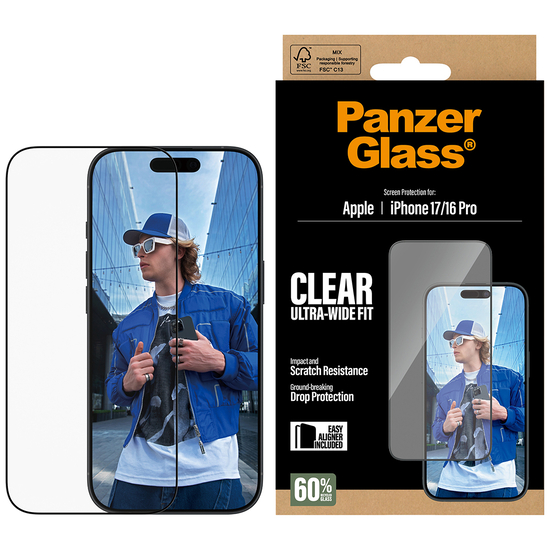 68c0198857f0d545167587 PanzerGlass® Screen Protector iPhone 2025 6.3 iPhone 17