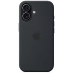 Apple Silicone Case Sort Beskyttelsescover til iPhone 17