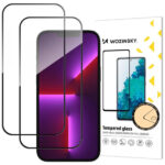 Wozinsky Full Glue Tempered Glass 2-Pack for iPhone 17 Pro Max