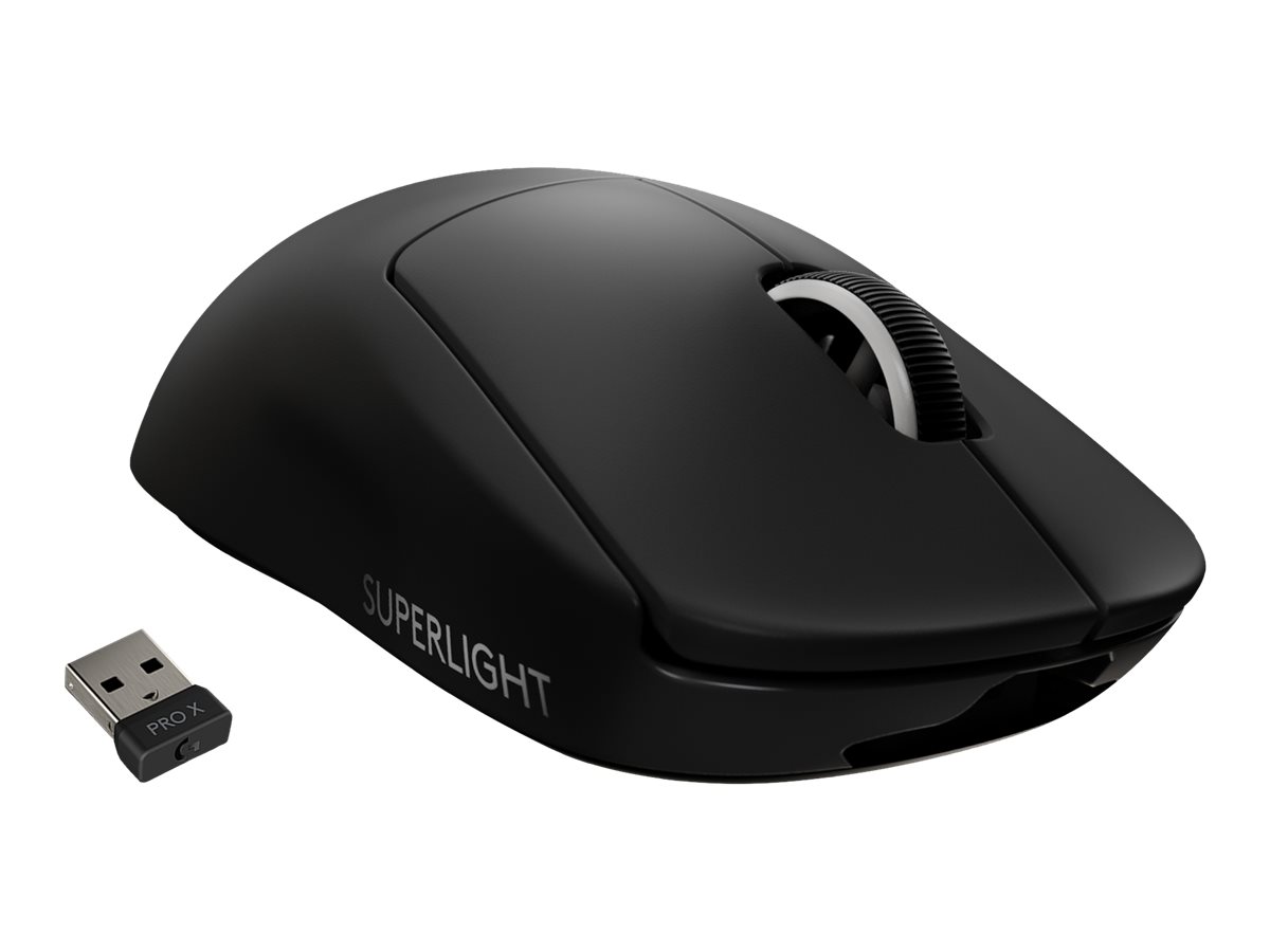 1_d92e3b4e Logitech PRO X SUPERLIGHT Wireless Gaming Mouse Optisk Trådløs Sort