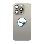 iPhone 15 Pro bagglas med kameralinse+metalplade+Magsafe magnet
