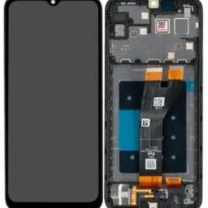 Samsung Galaxy A14 5G (A146) LCD Skærm med ramme (Sort) (Original)
