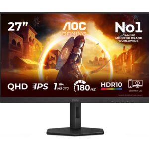 AOC Gaming Q27G4XF 27" Fast IPS 2560 x 1440 (2K) HDMI DisplayPort 180Hz