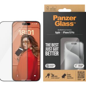 PanzerGlass Sort Transparent Apple iPhone 15 Pro
