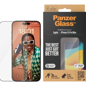 PanzerGlass Sort Transparent Apple iPhone 15 Pro Max
