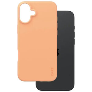 PanzerGlass CARE Fashionable Case Peachy til iPhone 16 Plus Fersken
